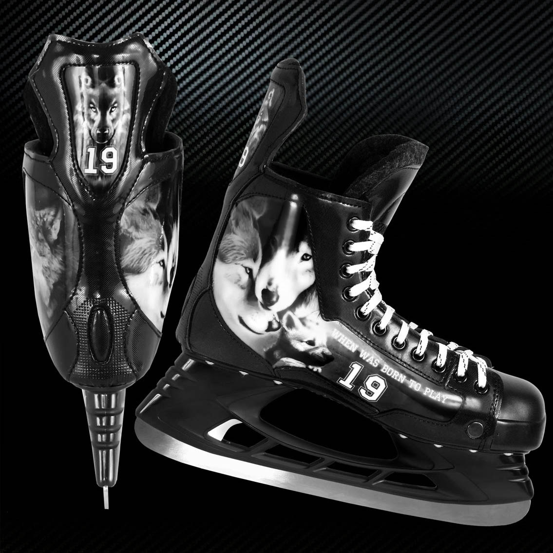 Хоккейные коньки от дизайнера Ф. Овечкина